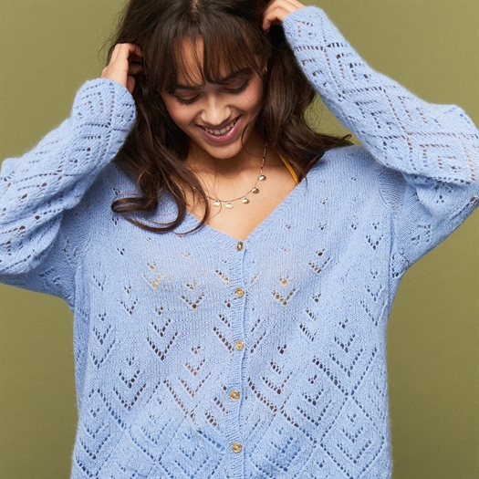 HESSELØ CARDIGAN fra Kit Couture